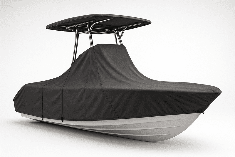 Professional T-Top Boat Protection Cover